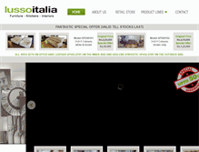 Tablet Screenshot of lussoitalia.in